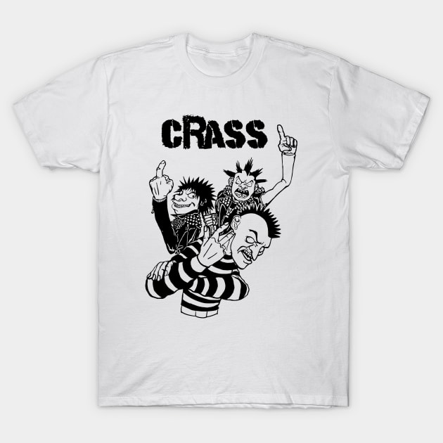 Punk Rock Man Of Crass T-Shirt by samsa